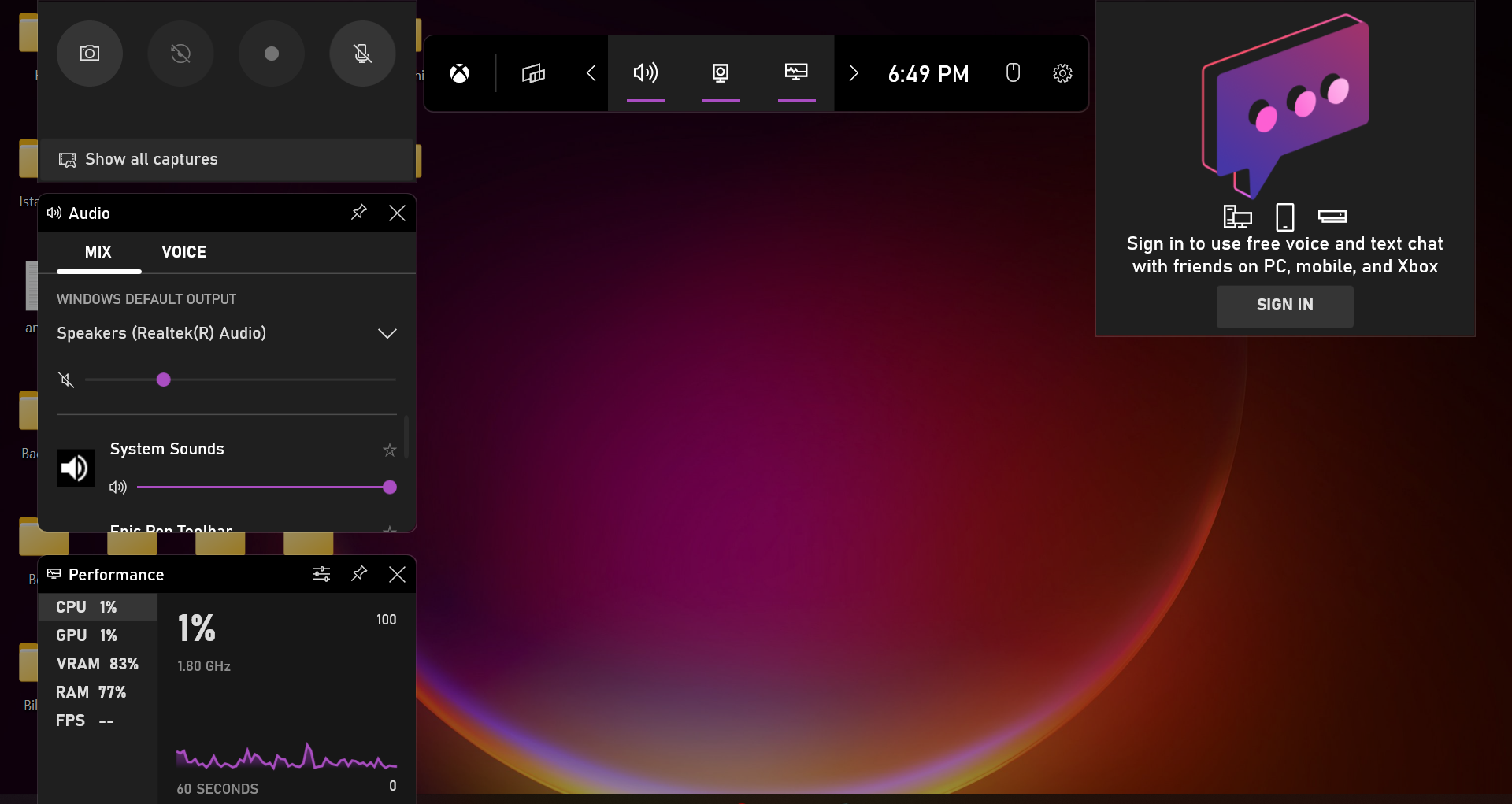 Screen Recording Using Windows Game Bar Recorder